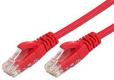 CAT 6 Network Patch Cable - RJ45-RJ45 - 0.3m, Red